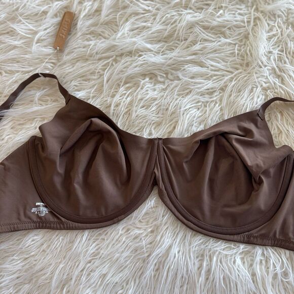 Skims Fits Everybody Unlined Demi Bra Oxide Size 44H - Picture 9 of 11